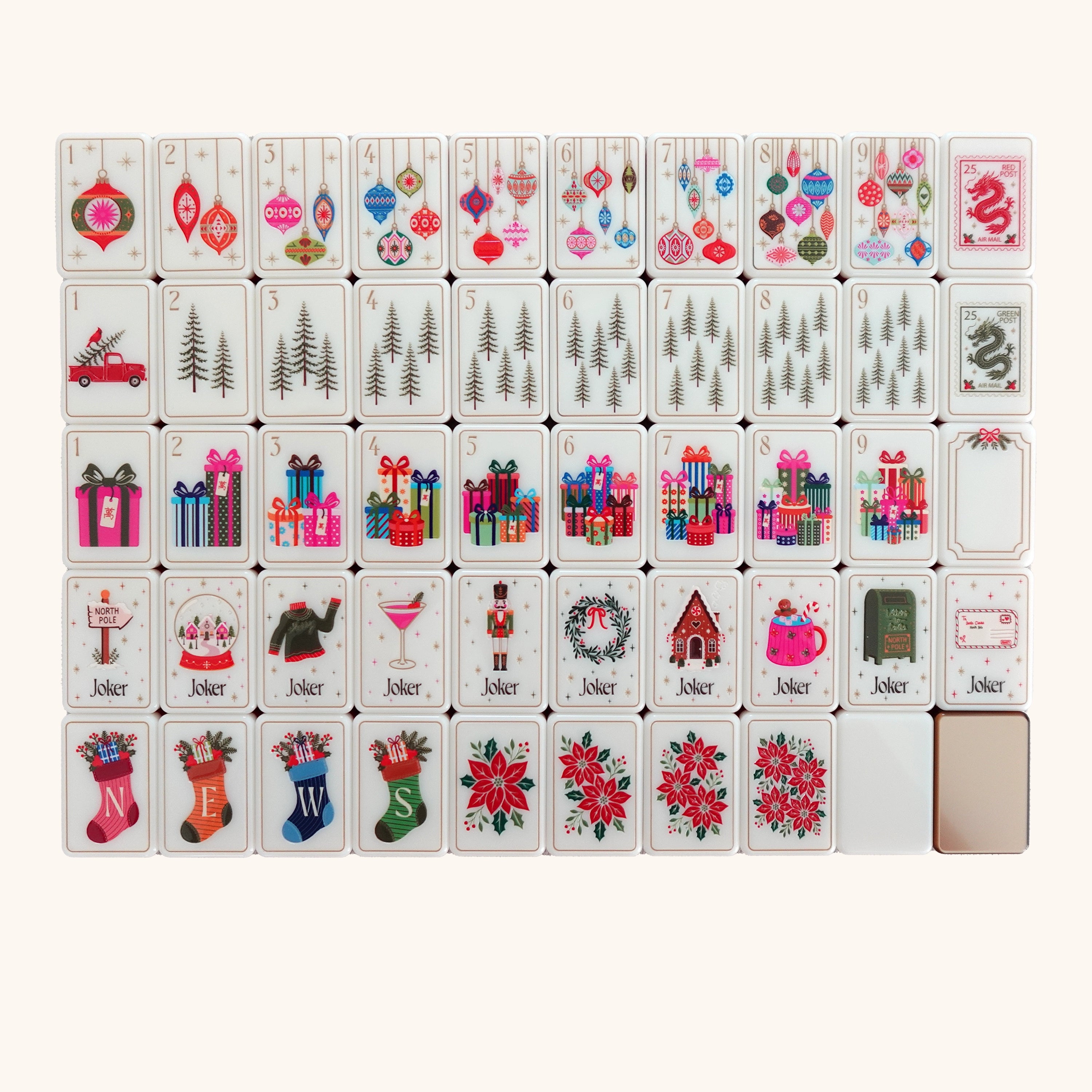 Home For The Holidays Bundle - tile set, mat, and bag